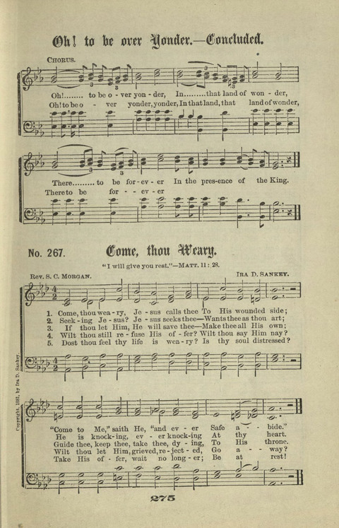 Gospel Hymns Nos. 1 to 6 page 275