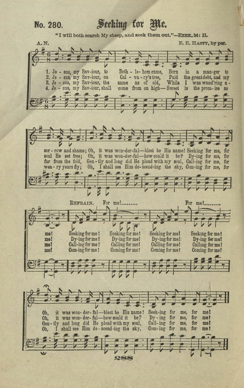 Gospel Hymns Nos. 1 to 6 page 288