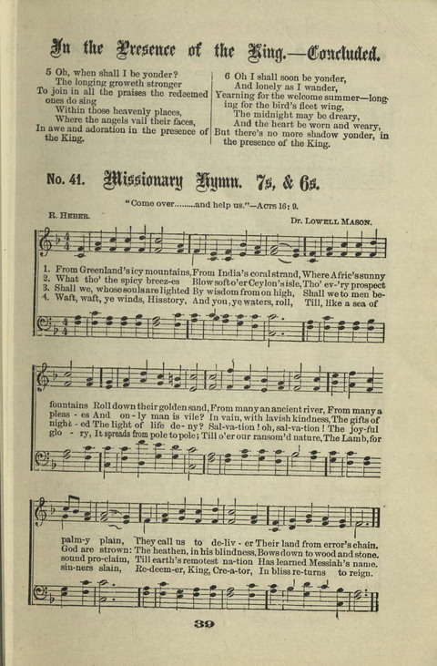 Gospel Hymns Nos. 1 to 6 page 39