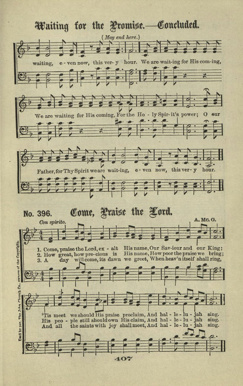 Gospel Hymns Nos. 1 to 6 page 407