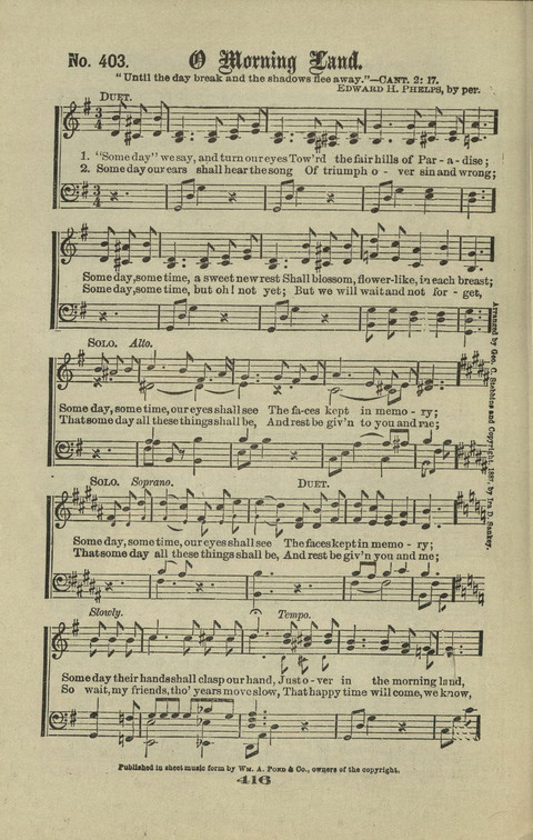 Gospel Hymns Nos. 1 to 6 page 416