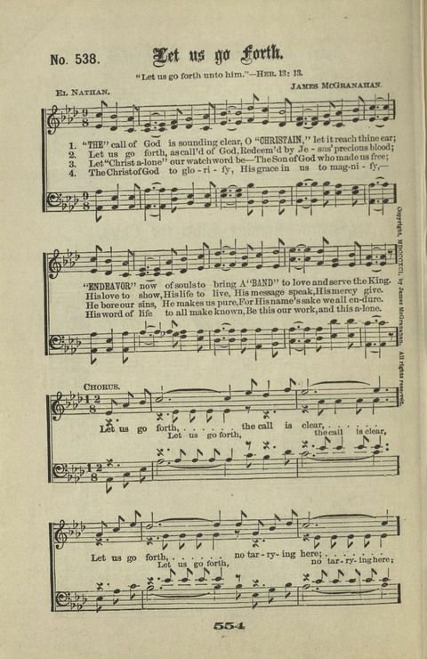 Gospel Hymns Nos. 1 to 6 page 554