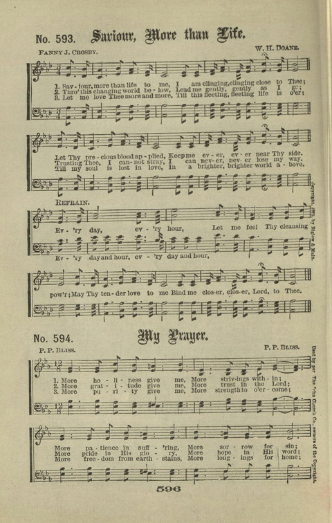 Gospel Hymns Nos. 1 to 6 page 596