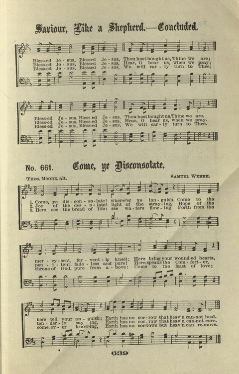 Gospel Hymns Nos. 1 to 6 page 639