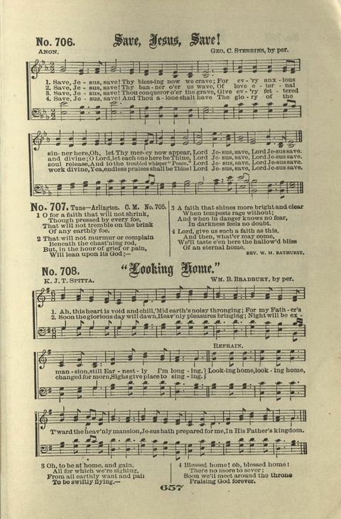 Gospel Hymns Nos. 1 to 6 page 657