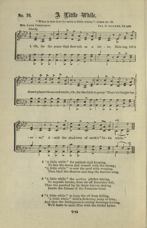 Gospel Hymns Nos. 1 to 6 page 76