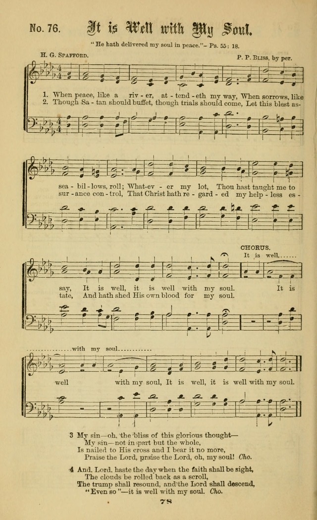 Gospel Hymns No. 2: as used by them in gospel meetings page 78