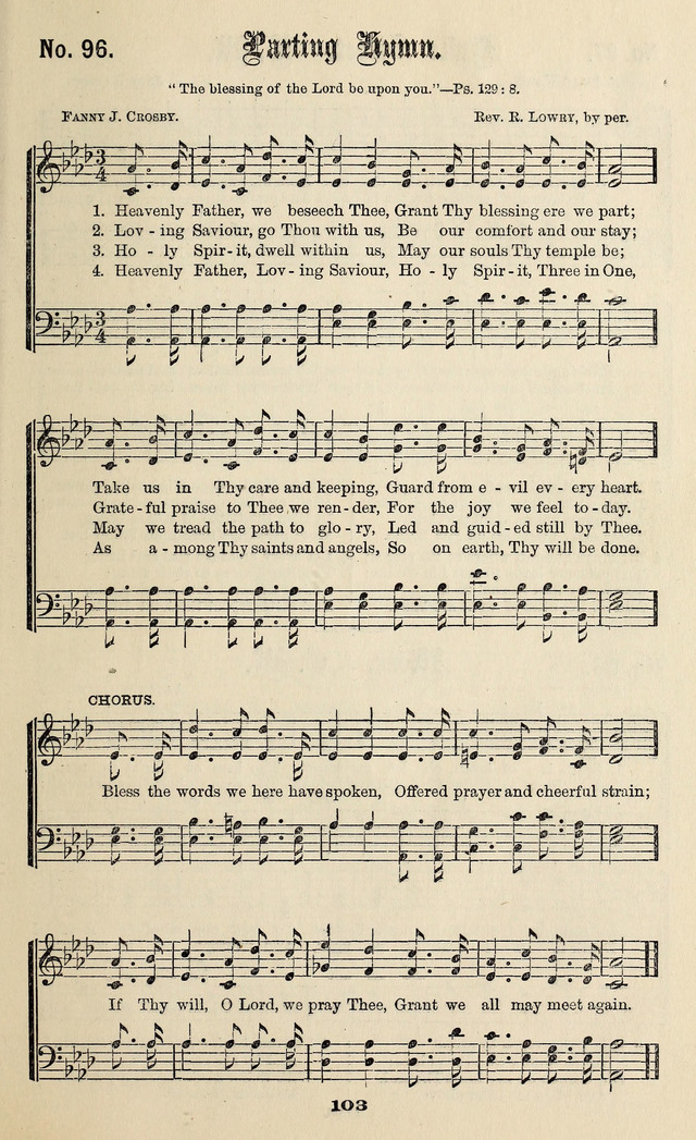 Gospel Hymns No. 3 page 101