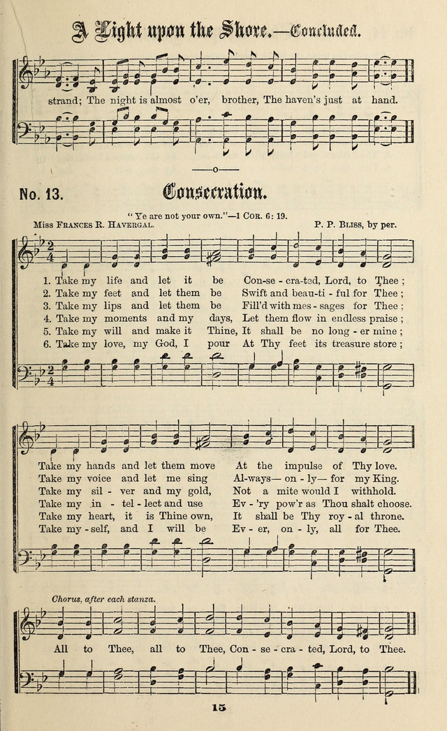 Gospel Hymns No. 3 page 13
