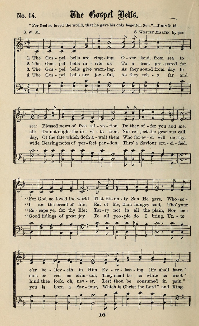 Gospel Hymns No. 3 page 14