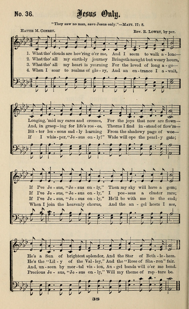 Gospel Hymns No. 3 page 36