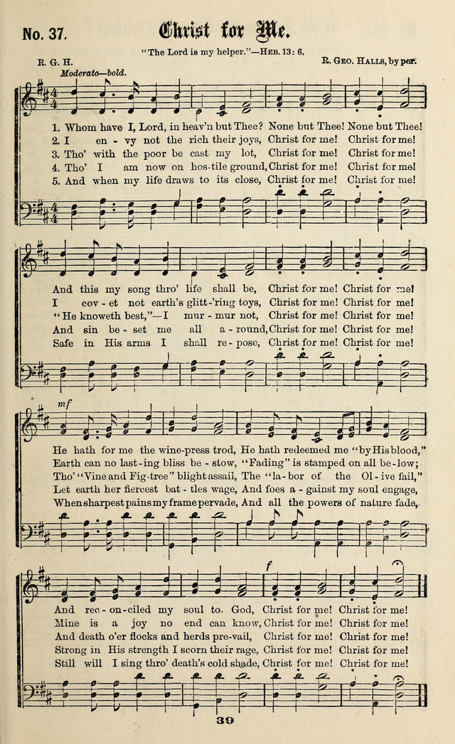 Gospel Hymns No. 3 page 37