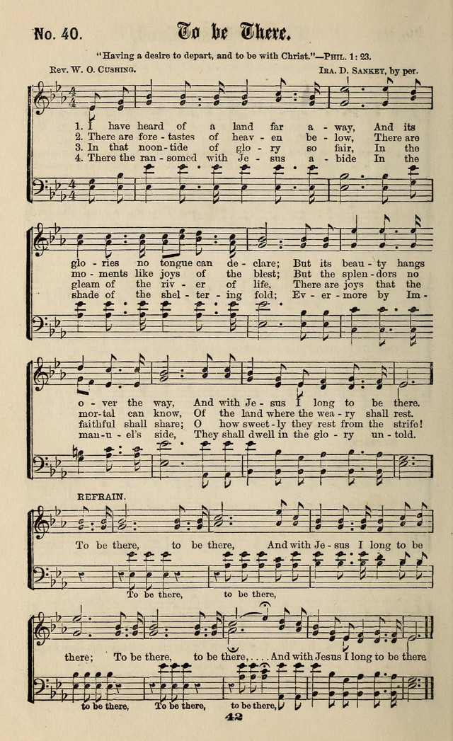 Gospel Hymns No. 3 page 40