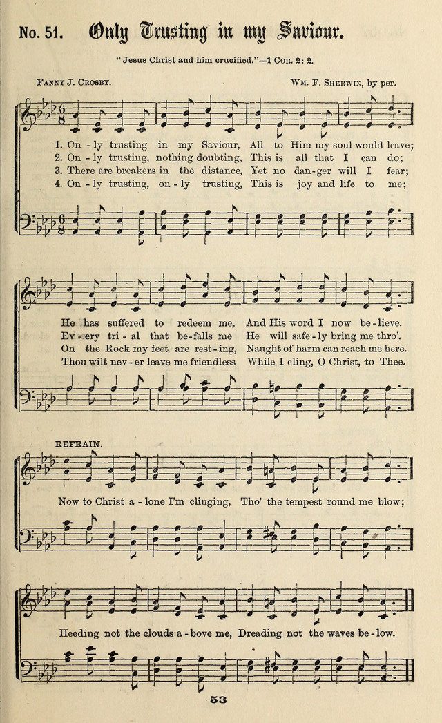 Gospel Hymns No. 3 page 51