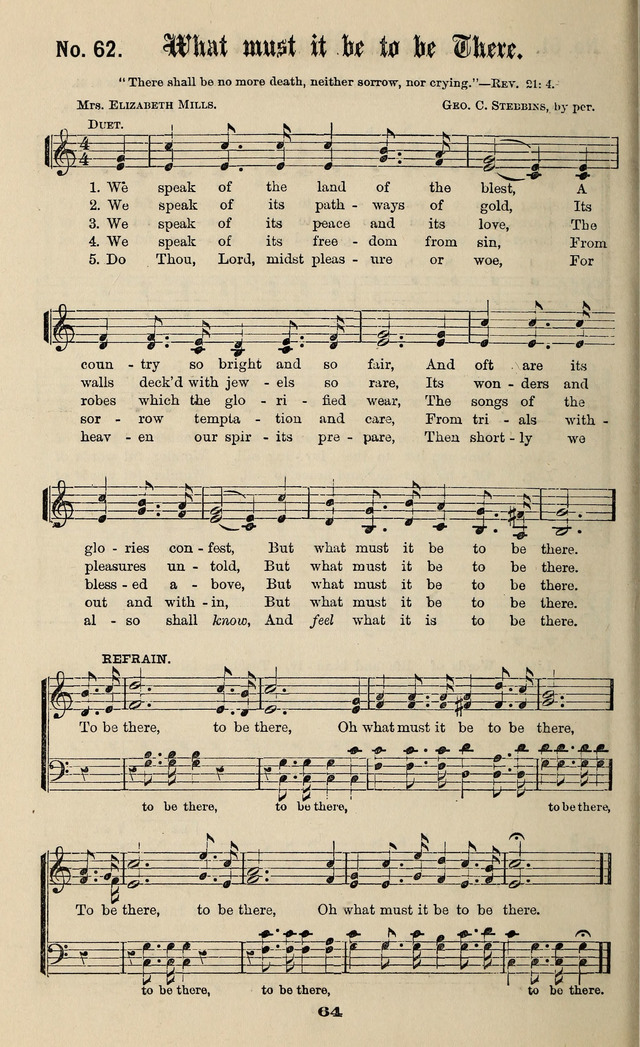 Gospel Hymns No. 3 page 62