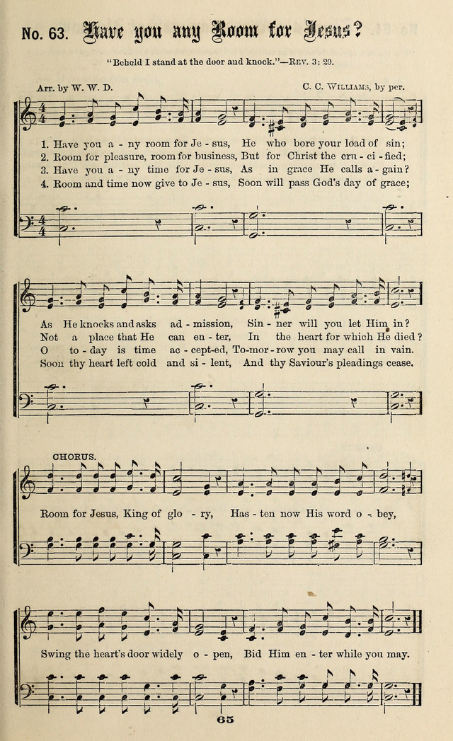Gospel Hymns No. 3 page 63