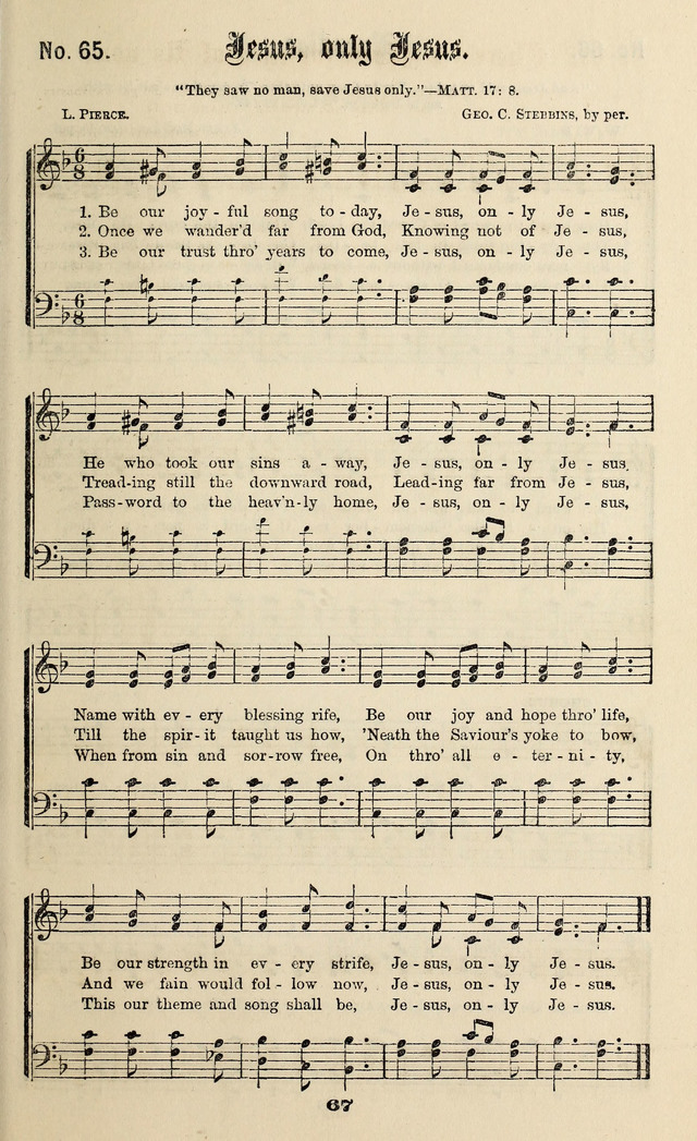 Gospel Hymns No. 3 page 65