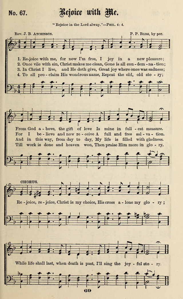 Gospel Hymns No. 3 page 67