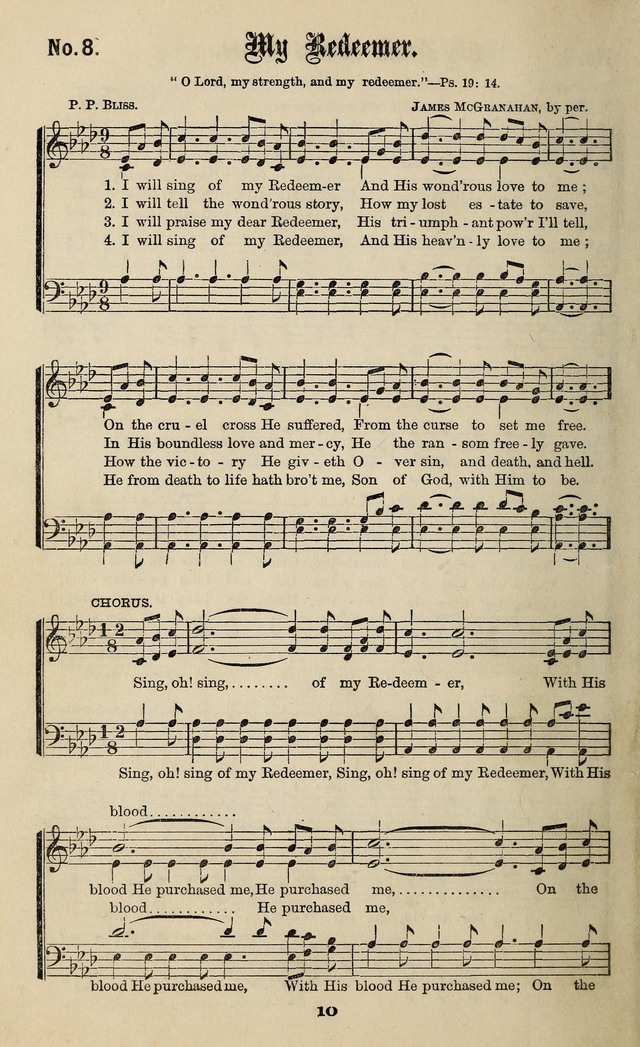 Gospel Hymns No. 3 page 8