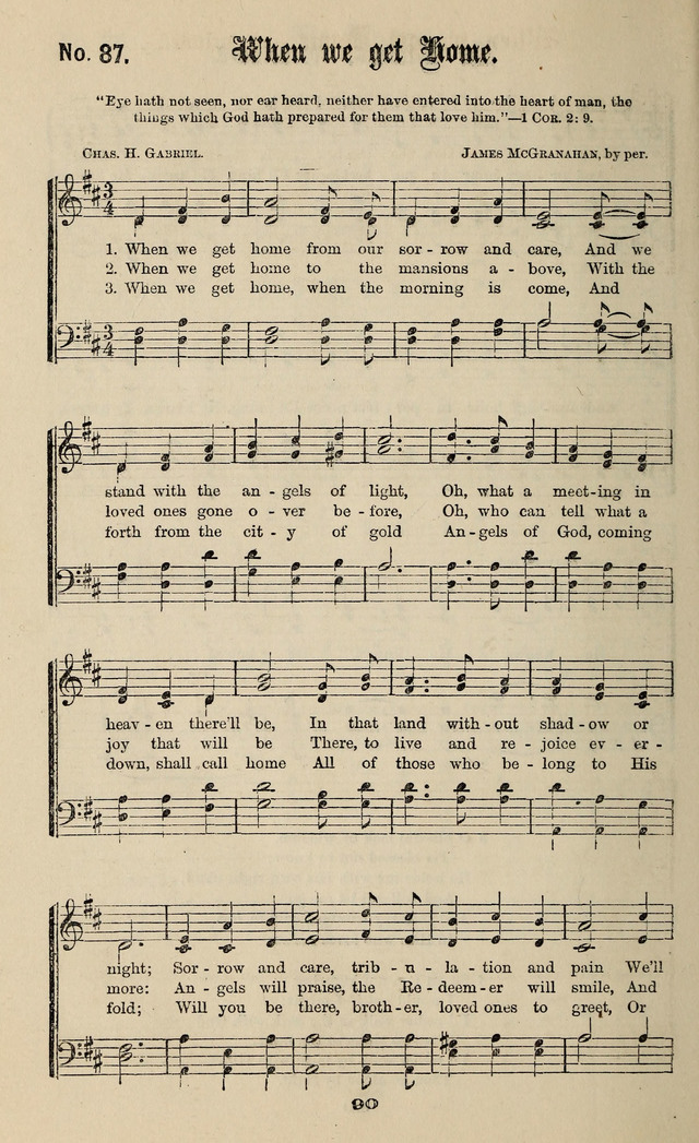 Gospel Hymns No. 3 page 88
