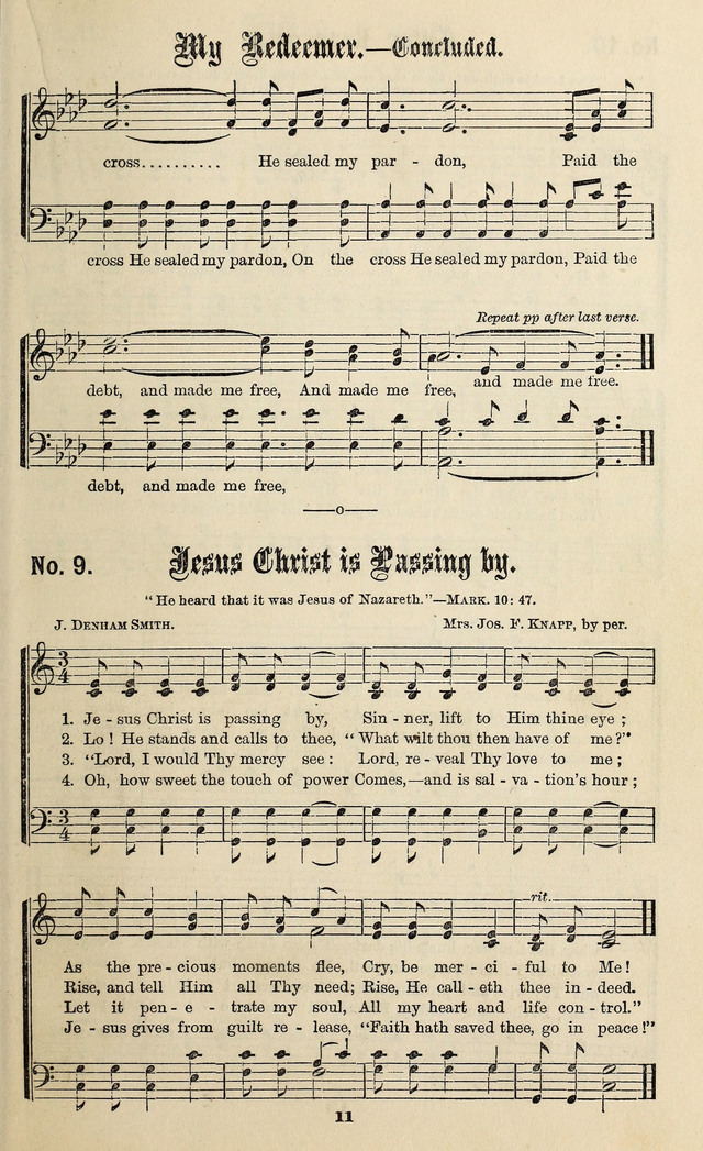 Gospel Hymns No. 3 page 9