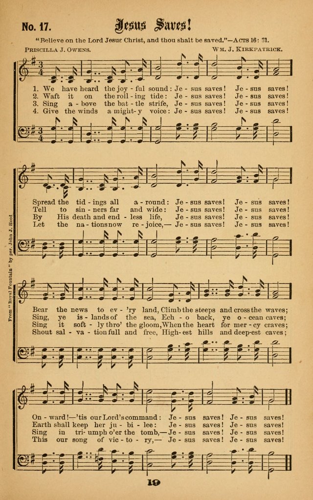 Gospel Hymns No. 5 page 18