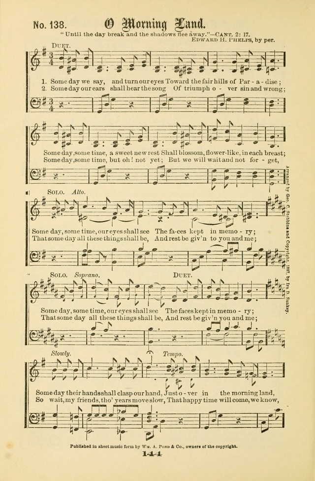 Gospel Hymns Nos. 5 and 6 Combined: for use in gospel meetings and other religious services page 151