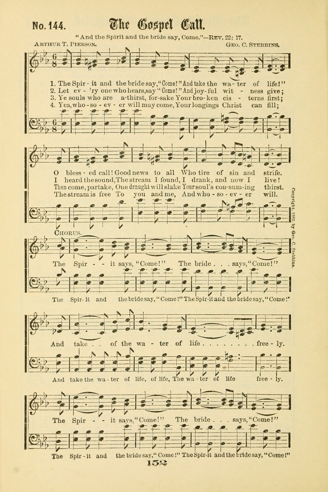 Gospel Hymns Nos. 5 and 6 Combined: for use in gospel meetings and other religious services page 159