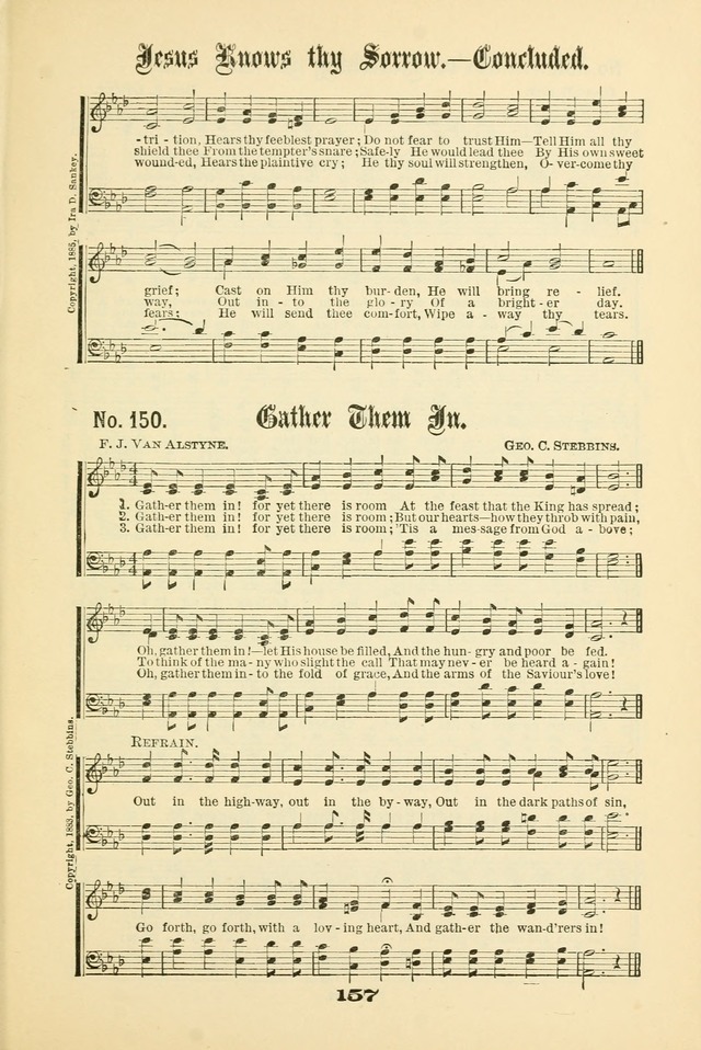 Gospel Hymns Nos. 5 and 6 Combined: for use in gospel meetings and other religious services page 164