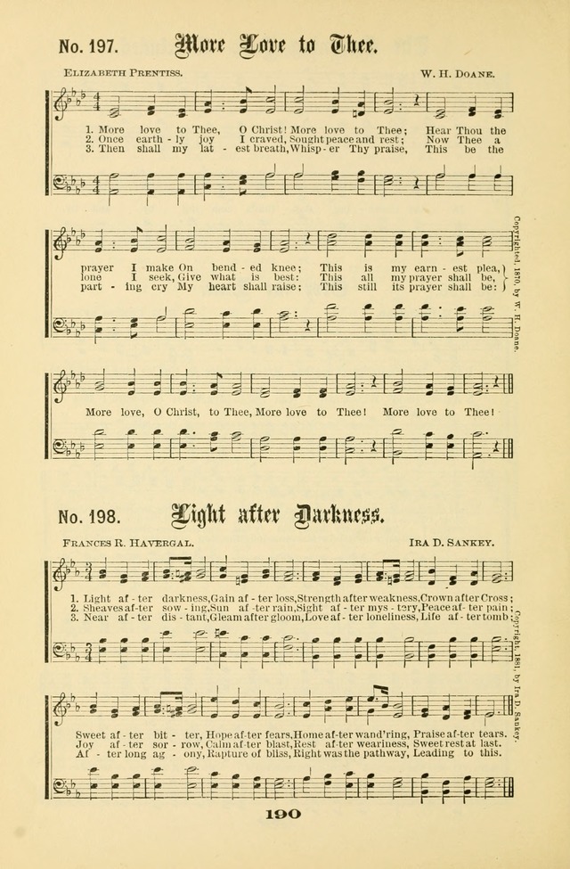 Gospel Hymns Nos. 5 and 6 Combined: for use in gospel meetings and other religious services page 197