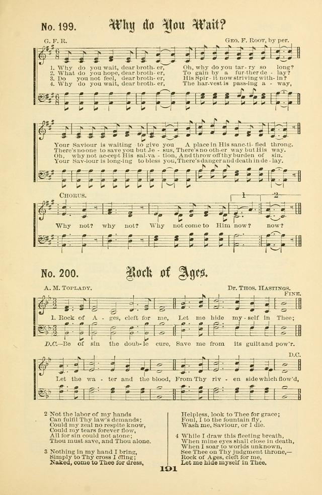 Gospel Hymns Nos. 5 and 6 Combined: for use in gospel meetings and other religious services page 198