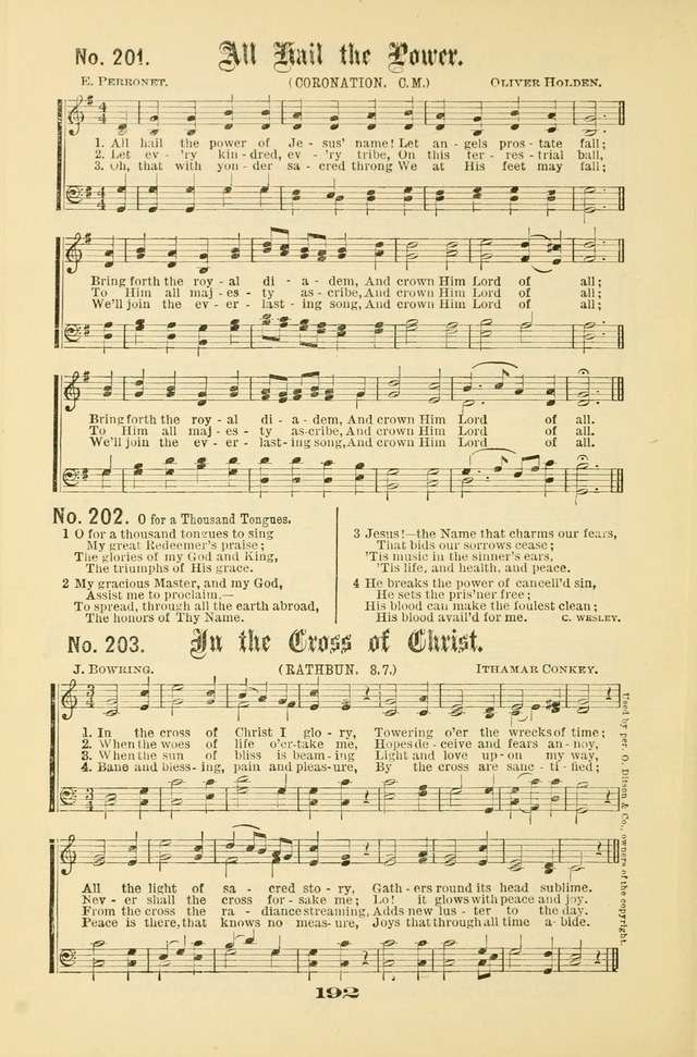 Gospel Hymns Nos. 5 and 6 Combined: for use in gospel meetings and other religious services page 199