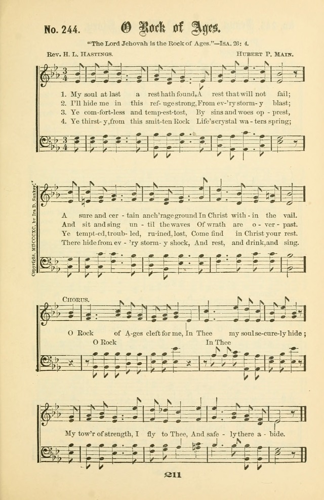Gospel Hymns Nos. 5 and 6 Combined: for use in gospel meetings and other religious services page 218