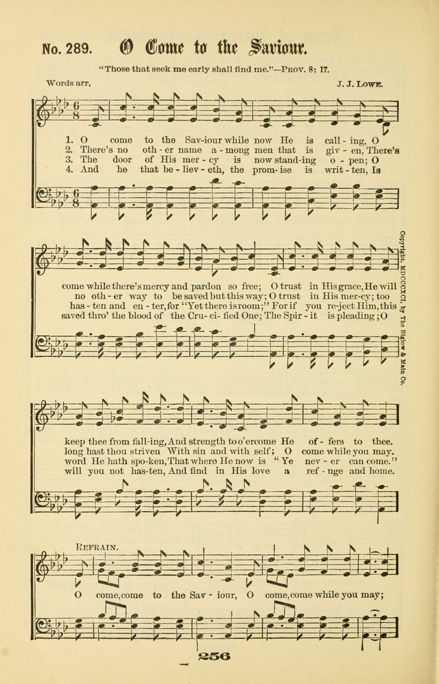 Gospel Hymns Nos. 5 and 6 Combined: for use in gospel meetings and other religious services page 263