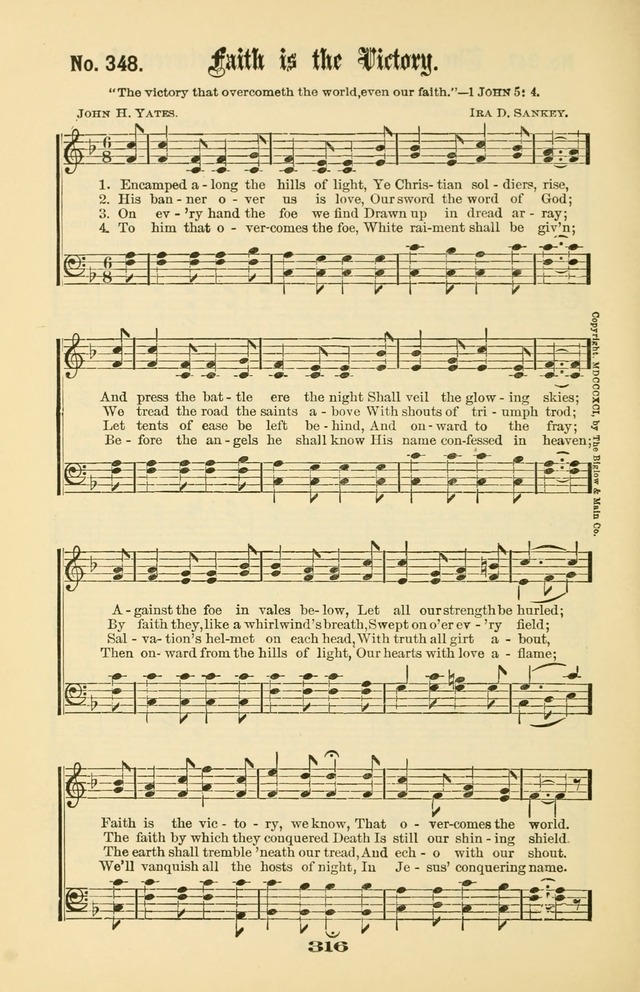 Gospel Hymns Nos. 5 and 6 Combined: for use in gospel meetings and other religious services page 323