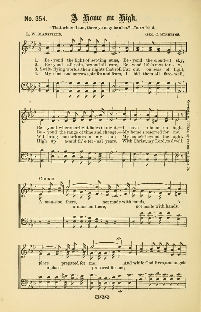 Gospel Hymns Nos. 5 and 6 Combined: for use in gospel meetings and other religious services page 329