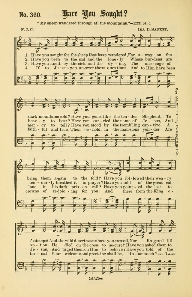 Gospel Hymns Nos. 5 and 6 Combined: for use in gospel meetings and other religious services page 335
