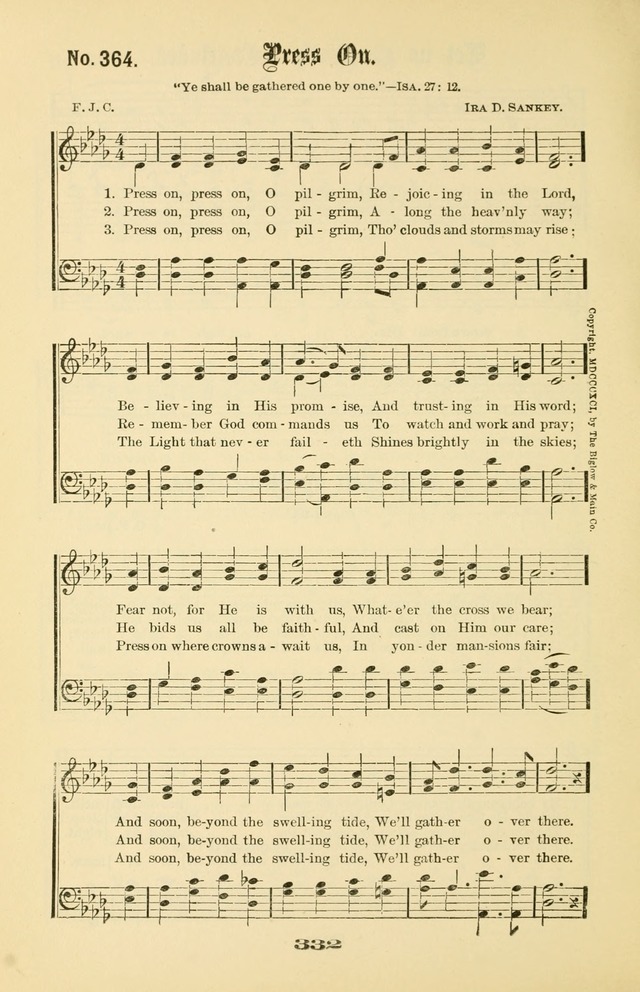 Gospel Hymns Nos. 5 and 6 Combined: for use in gospel meetings and other religious services page 339