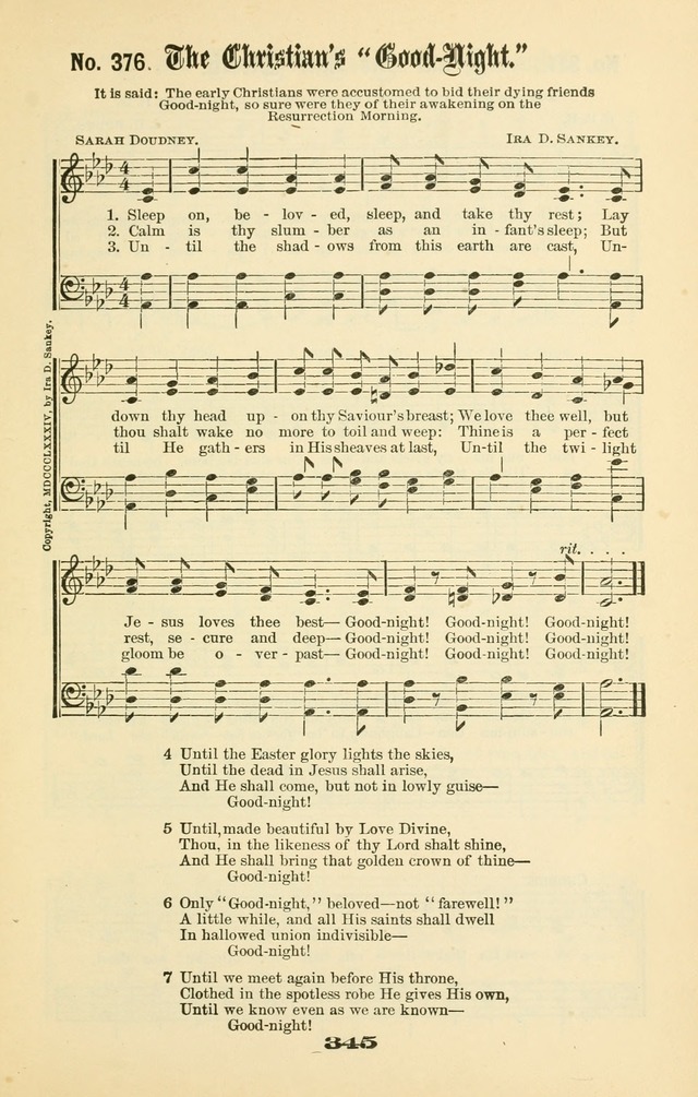 Gospel Hymns Nos. 5 and 6 Combined: for use in gospel meetings and other religious services page 352