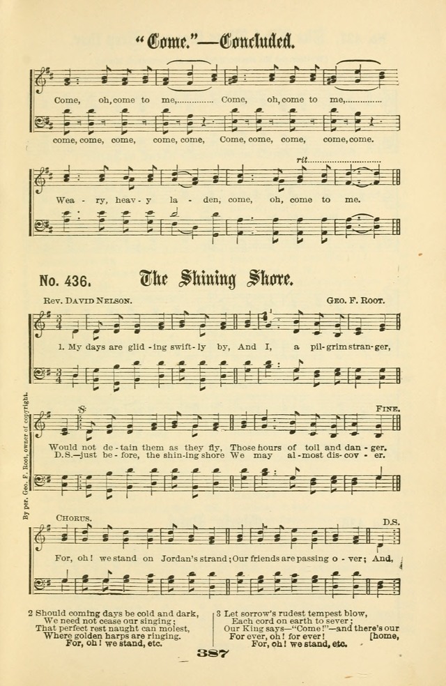 Gospel Hymns Nos. 5 and 6 Combined: for use in gospel meetings and other religious services page 394