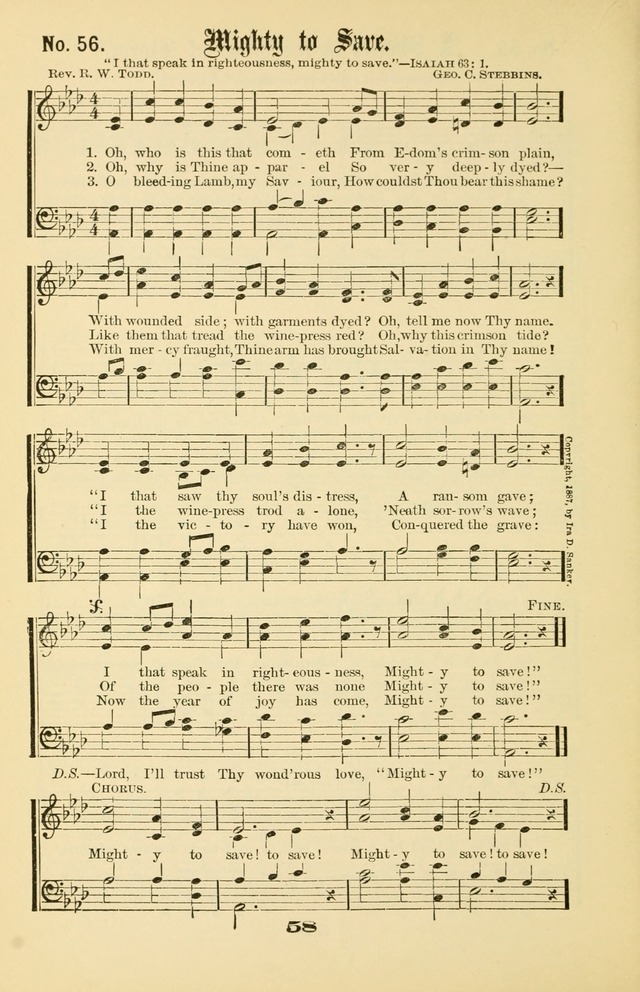 Gospel Hymns Nos. 5 and 6 Combined: for use in gospel meetings and other religious services page 65