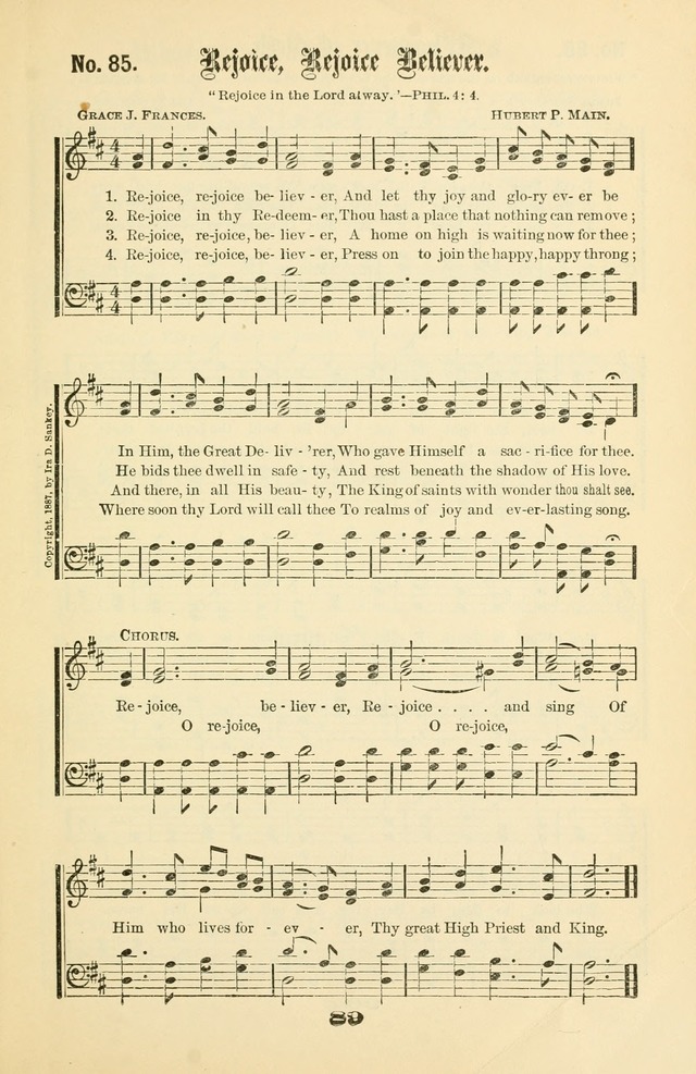 Gospel Hymns Nos. 5 and 6 Combined: for use in gospel meetings and other religious services page 96