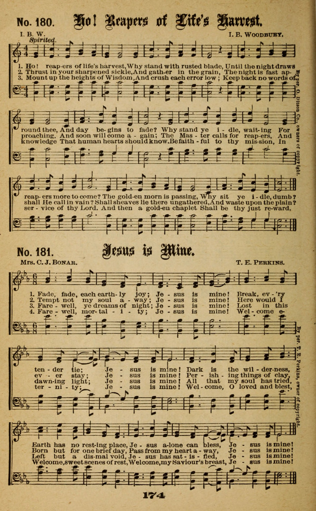Gospel Hymns No. 6 page 170