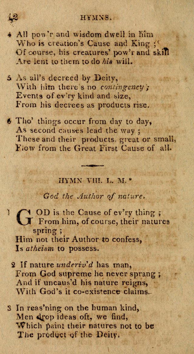 The Gospel Hymn Book: being a selection of hymns, composed by different authors designed for the use of the church universal and adapted to public and private devotion page 12