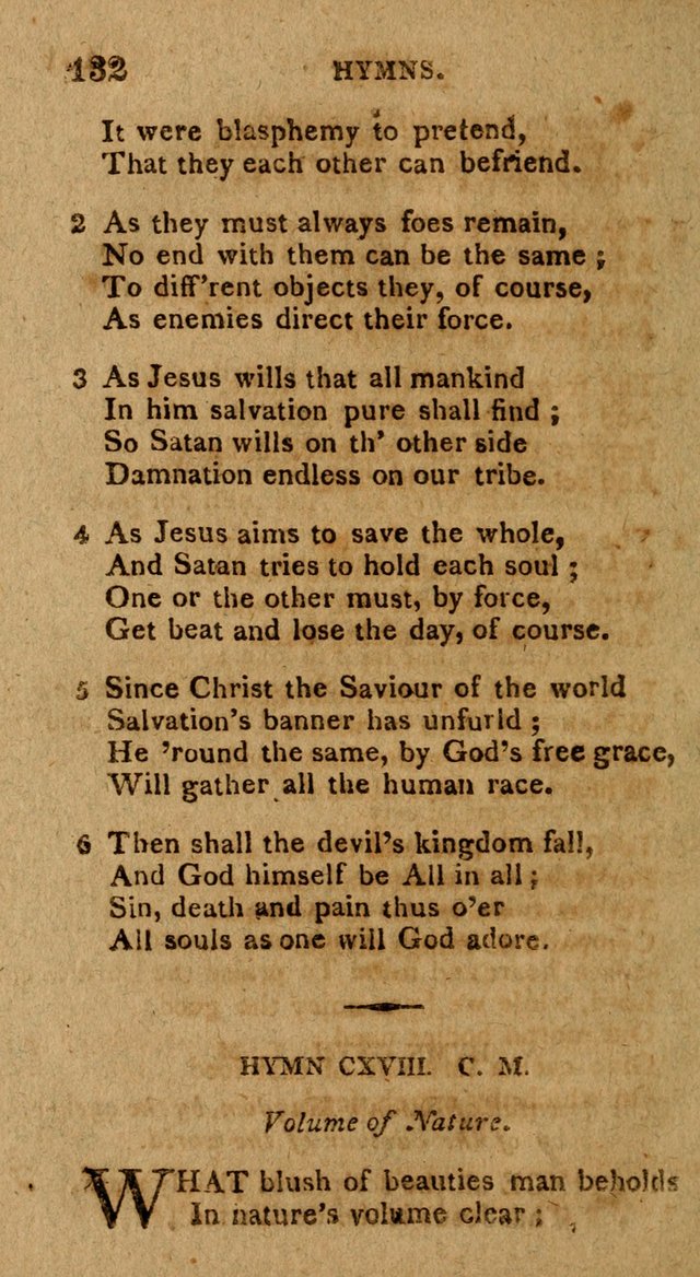 The Gospel Hymn Book: being a selection of hymns, composed by different authors designed for the use of the church universal and adapted to public and private devotion page 134