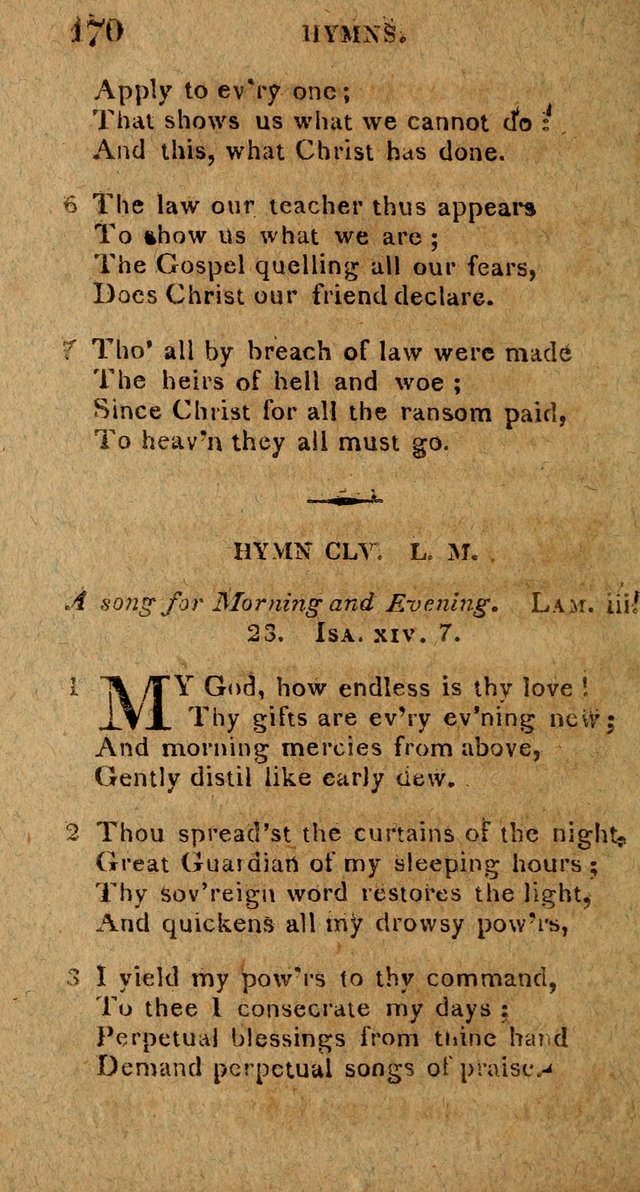 The Gospel Hymn Book: being a selection of hymns, composed by different authors designed for the use of the church universal and adapted to public and private devotion page 172