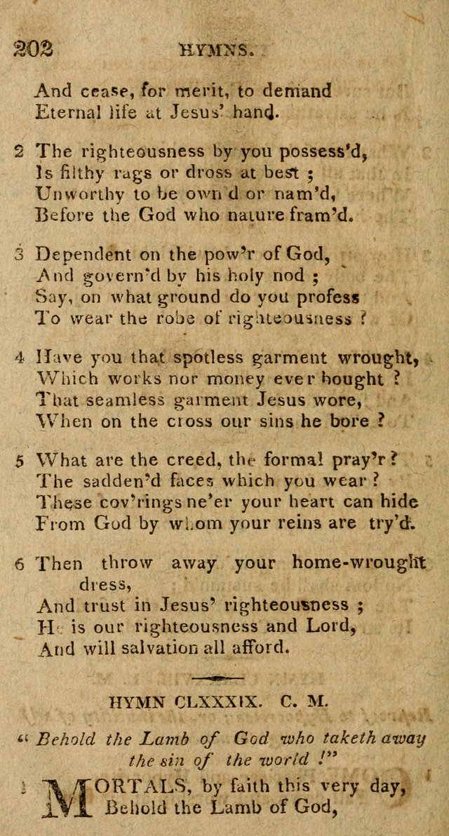 The Gospel Hymn Book: being a selection of hymns, composed by different authors designed for the use of the church universal and adapted to public and private devotion page 204