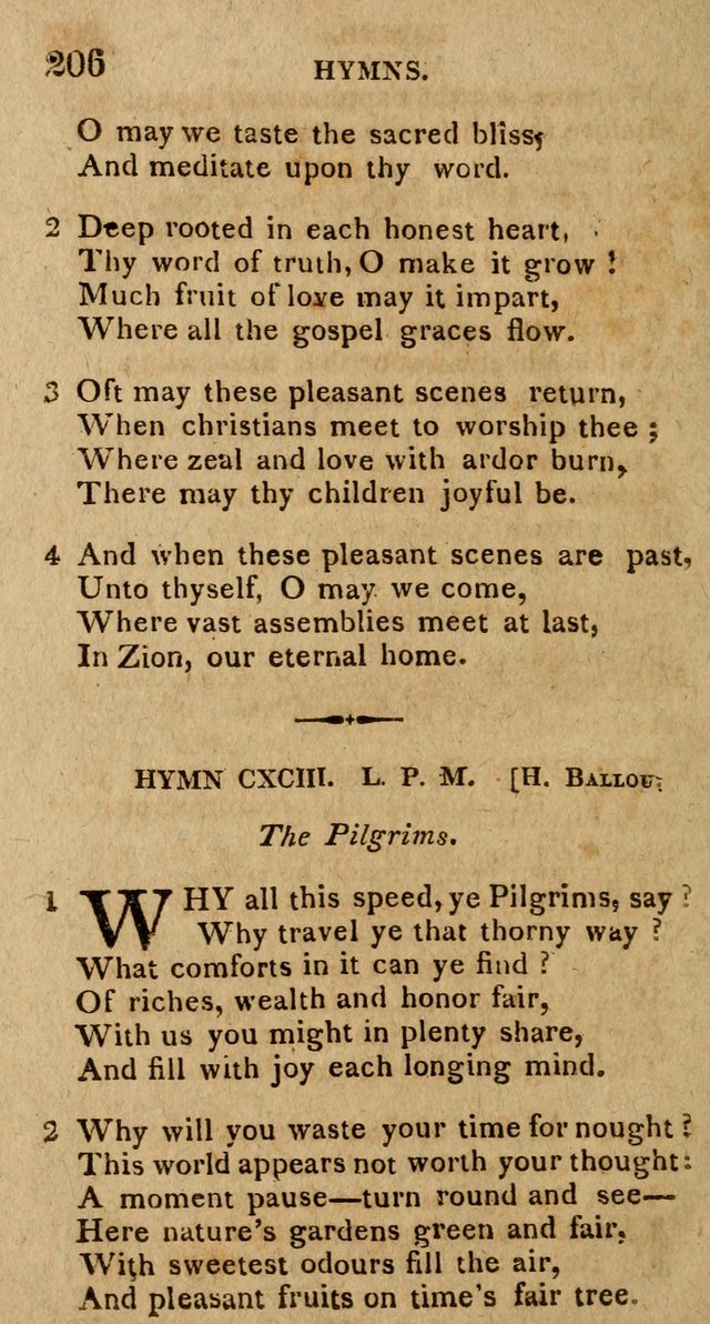 The Gospel Hymn Book: being a selection of hymns, composed by different authors designed for the use of the church universal and adapted to public and private devotion page 210
