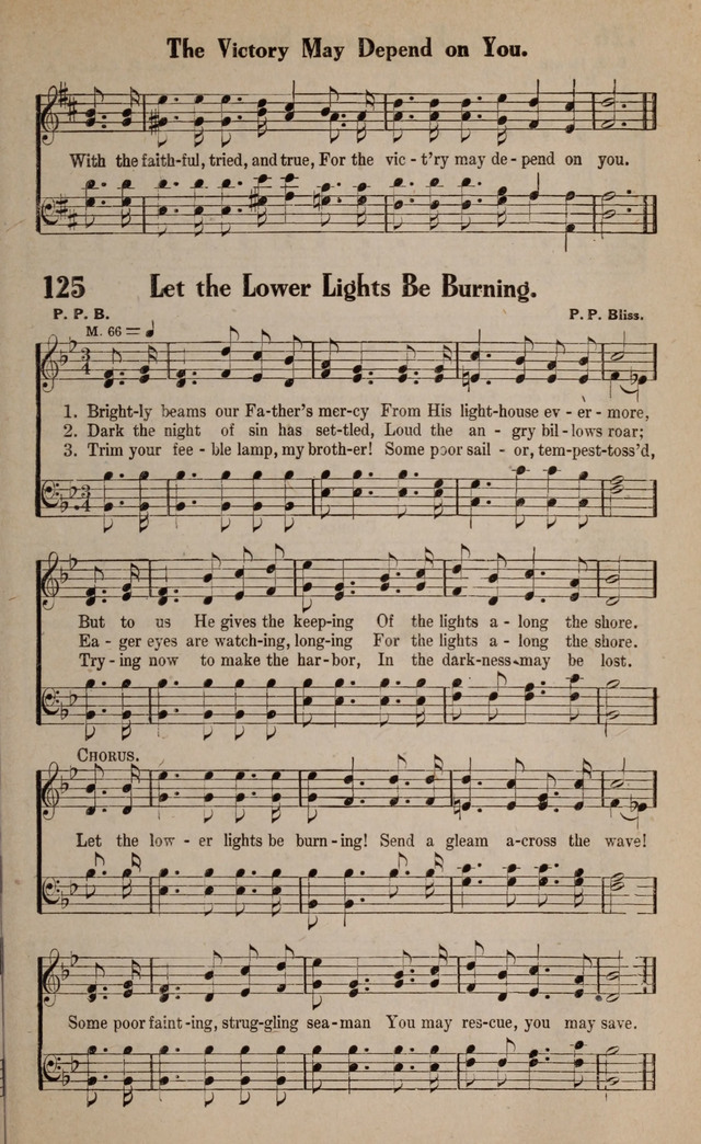 Gospel Hymns and Songs: for the Church, Sunday School and Evangelistic Services page 125