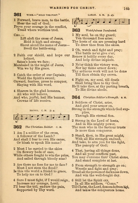 Gospel Hymn and Tune Book: a choice collection of Hymns and Music, old and new, for use in Prayer Meetings, Family Circles, and Church Service page 163
